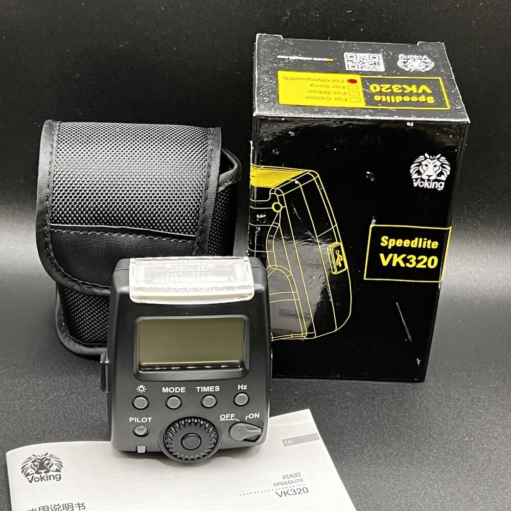 Voking VK320 Speedlite flash for Olympus/Panasonic/Laica Open Box VK-320-P